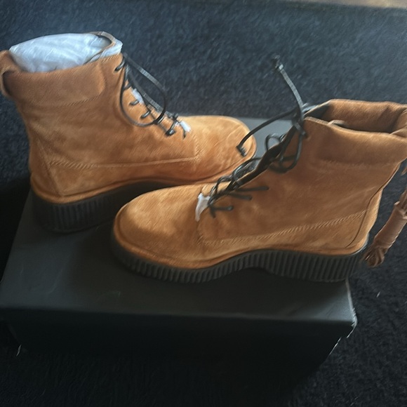 🆕Rag & Bone New York Sloane Boot Size: 8 Cinnamon Suede - Picture 5 of 15